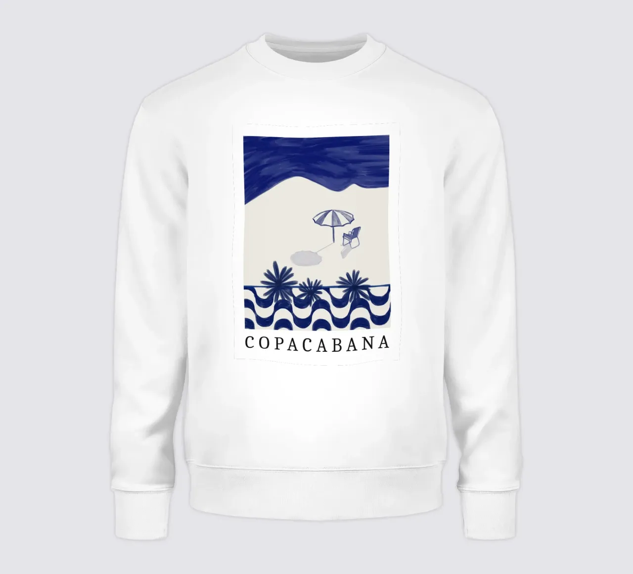 Copacabana felpa da artesutileco