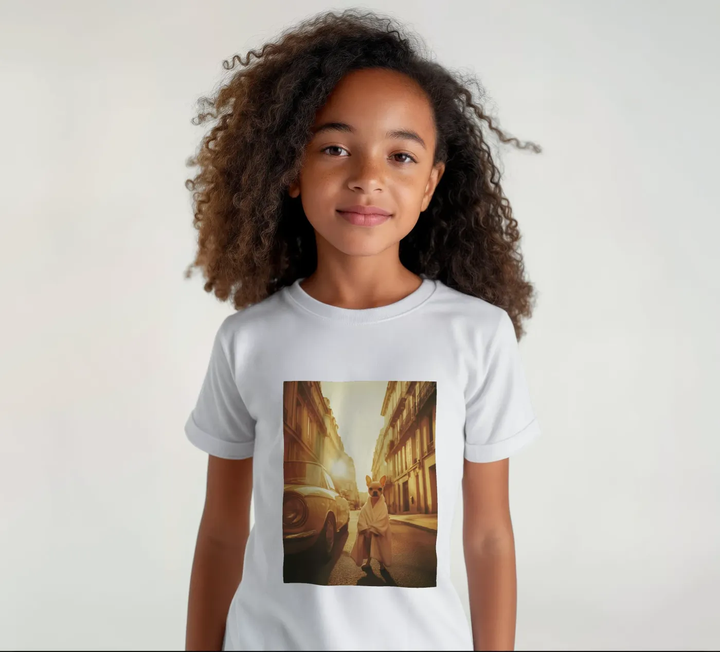 Sacha t-shirt bambini da Affiches Chien Originales – Dogland