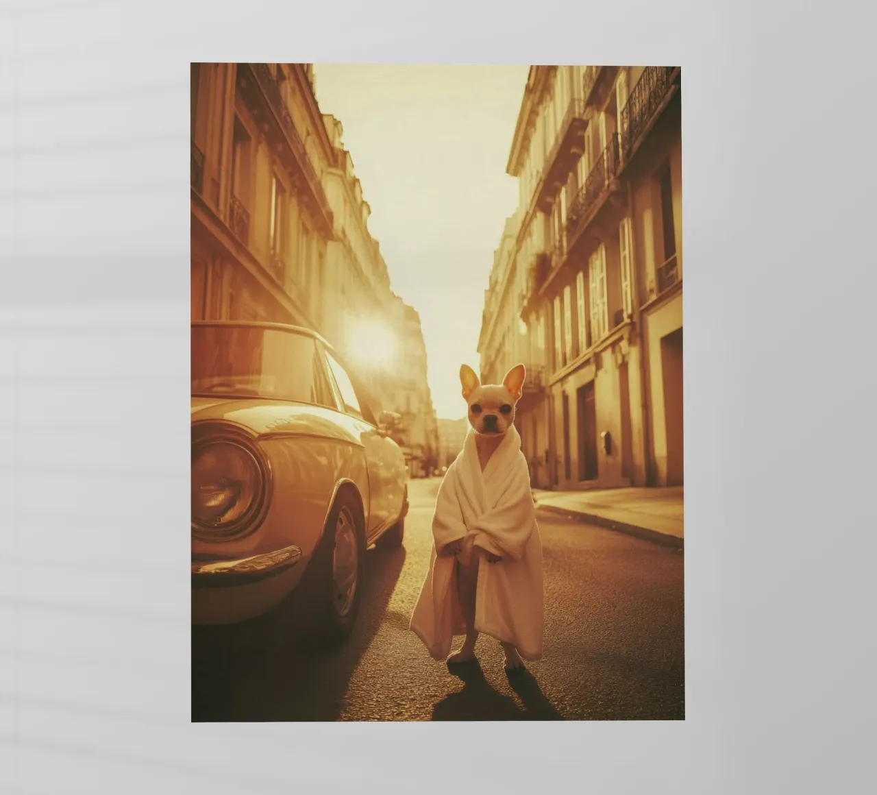 Sacha pellicola backlit da Affiches Chien Originales – Dogland