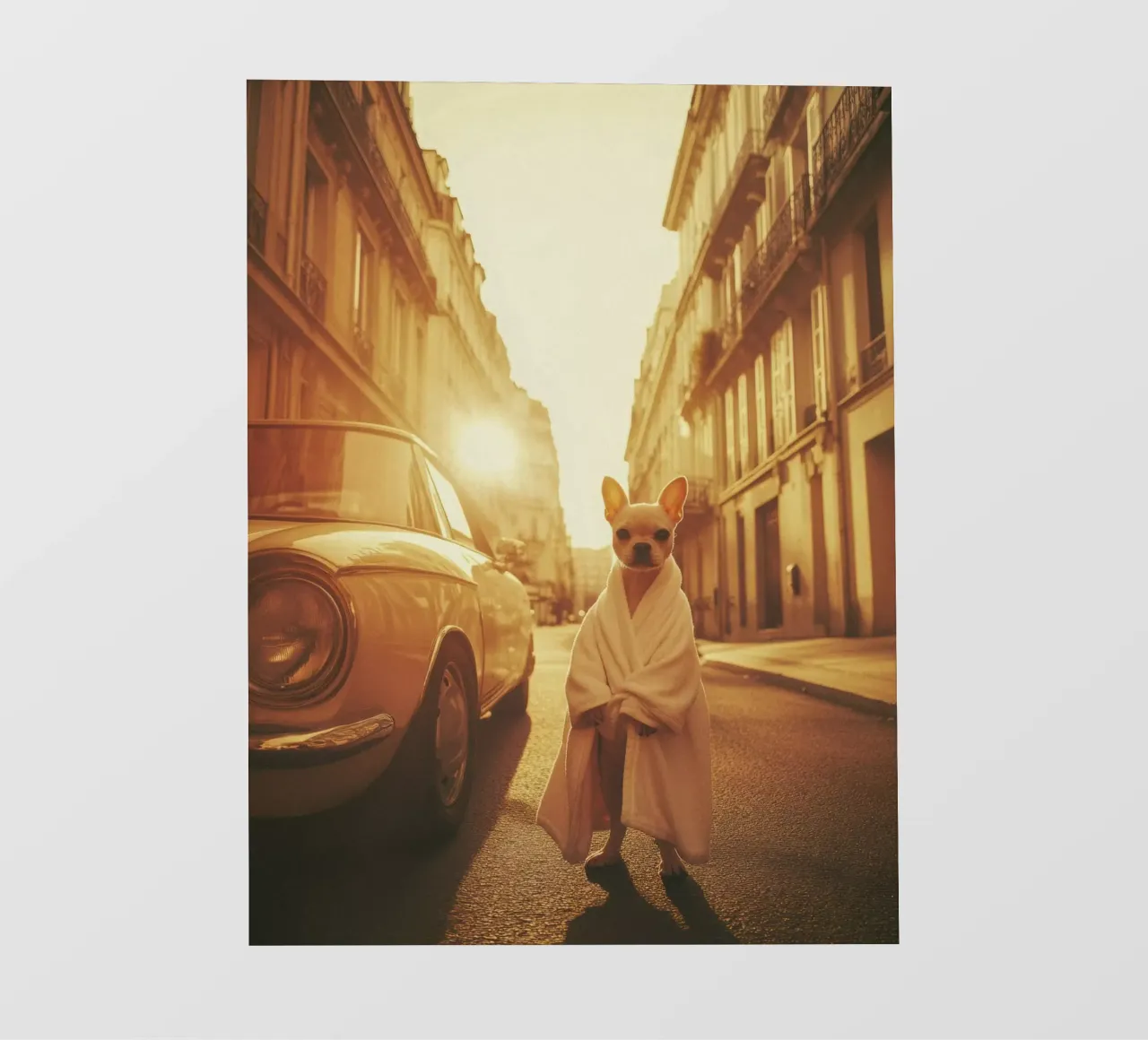 Sacha pellicola backlit da Affiches Chien Originales – Dogland