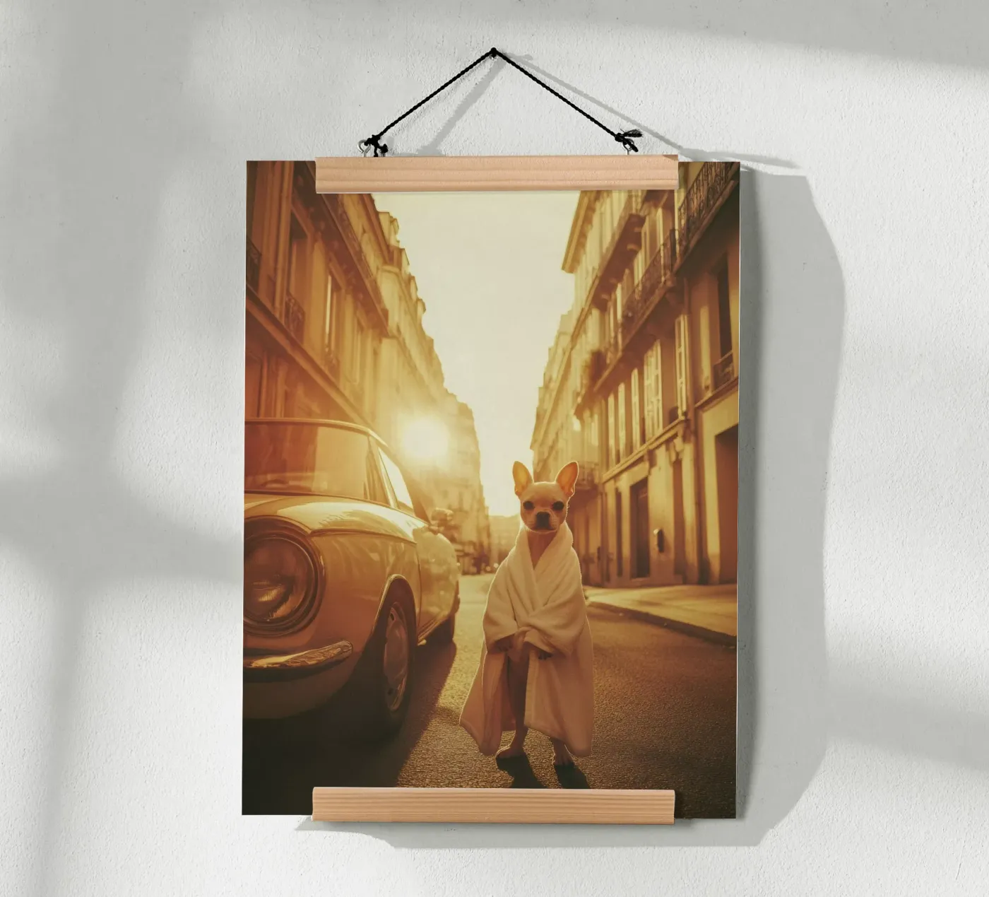 Sacha poster by Affiches Chien Originales – Dogland