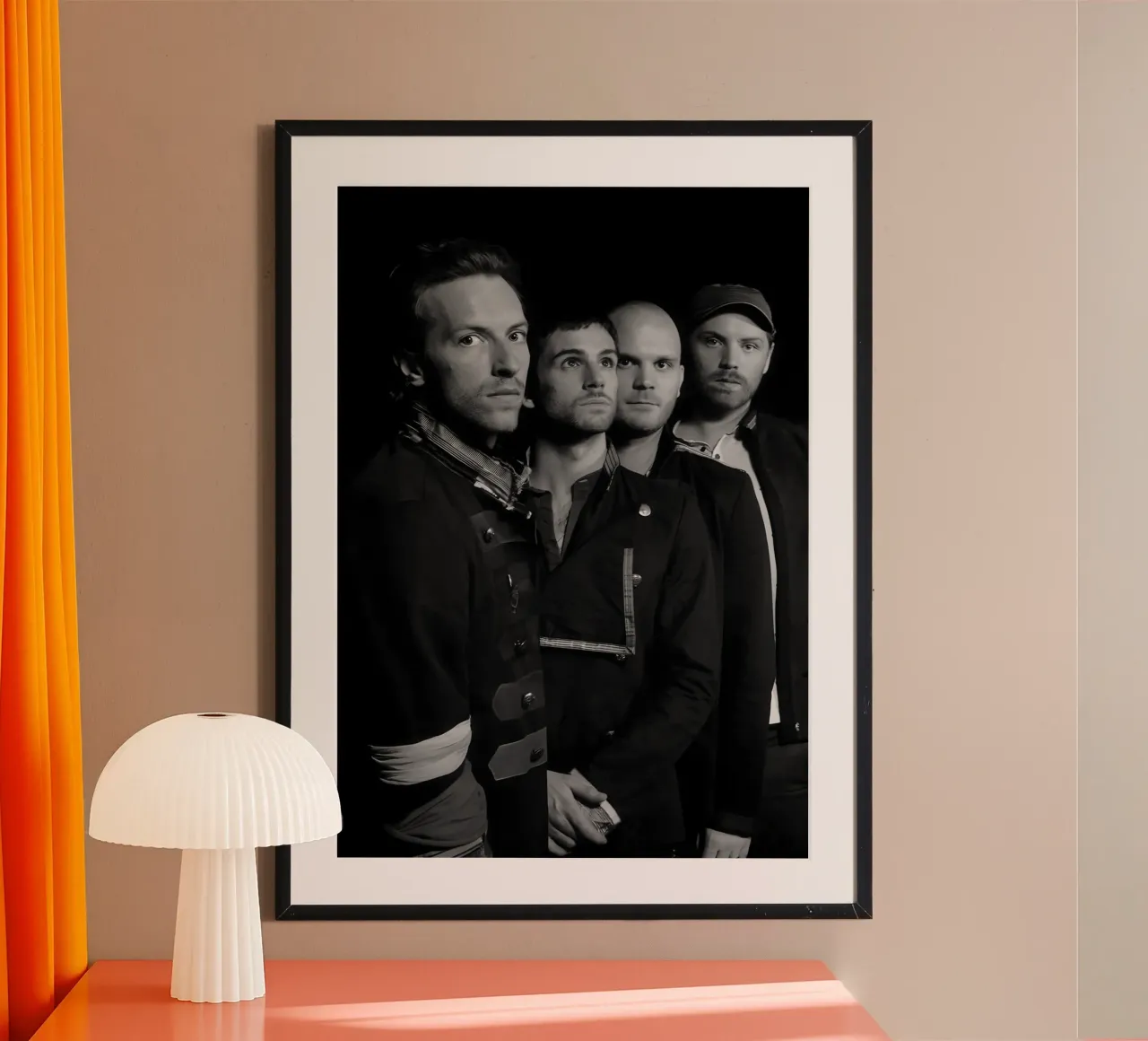 Coldplay poster da Music Vibes