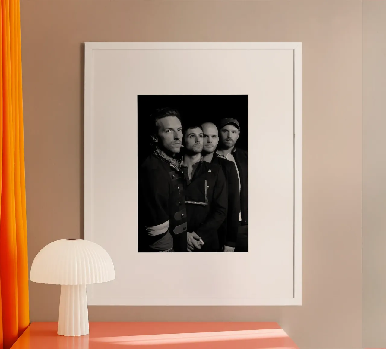 Coldplay poster da Music Vibes