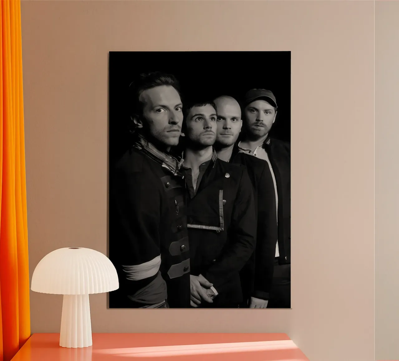 Coldplay poster da Music Vibes