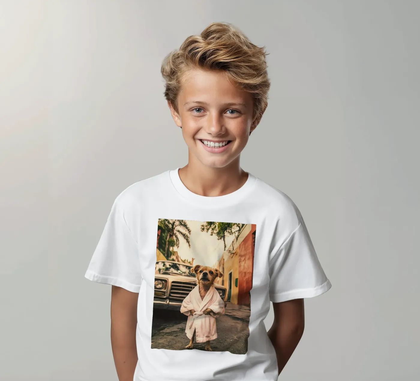 Axel t-shirt bambini da Affiches Chien Originales – Dogland