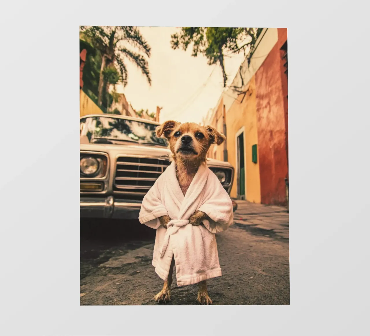 Axel pellicola backlit da Affiches Chien Originales – Dogland