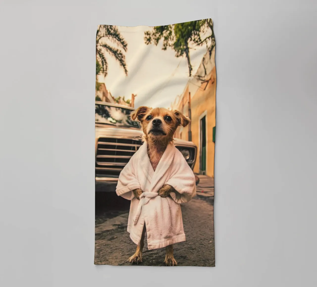 Axel asciugamano da bagno da Affiches Chien Originales – Dogland
