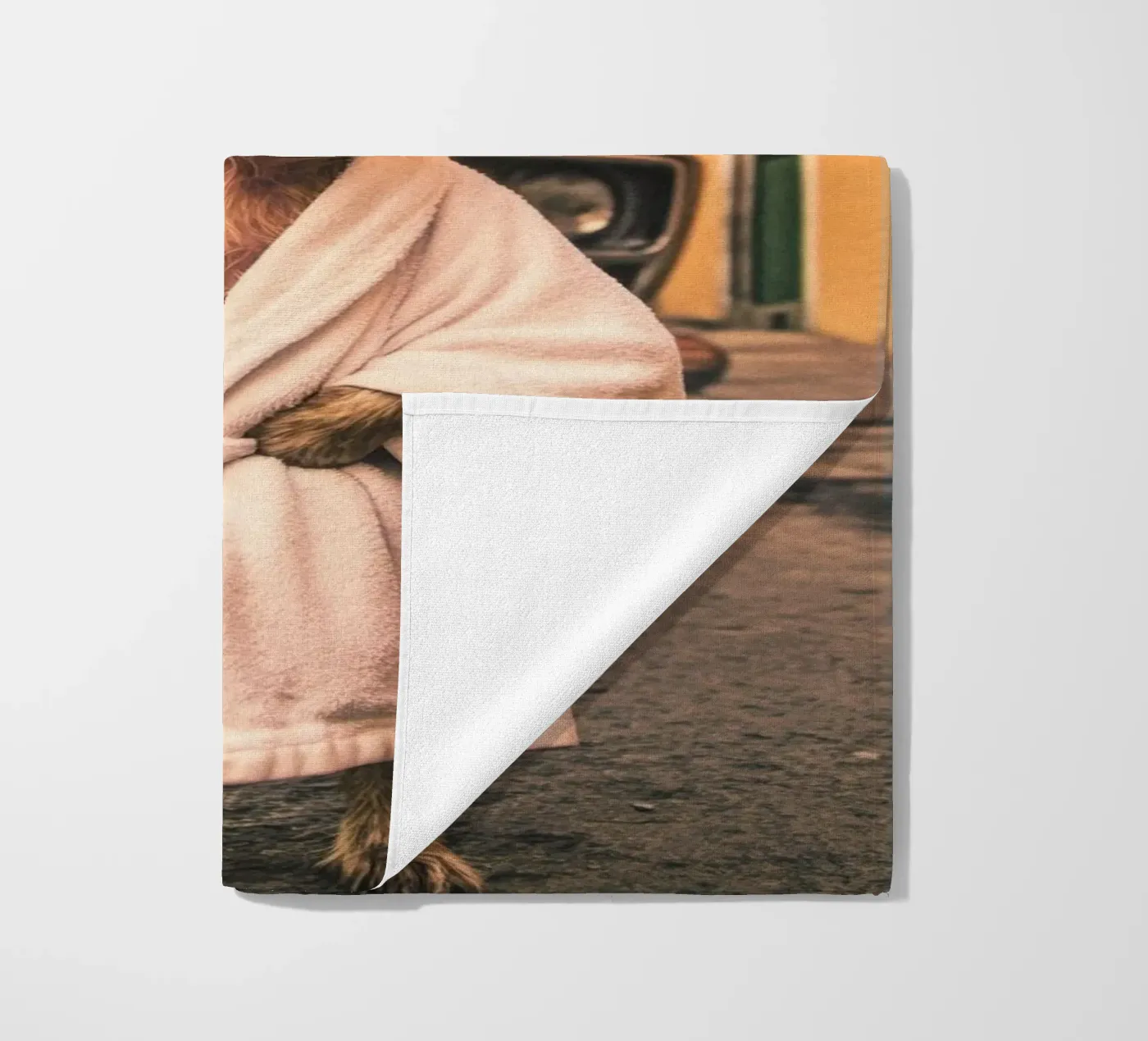 Axel strandhanddoek van Affiches Chien Originales – Dogland