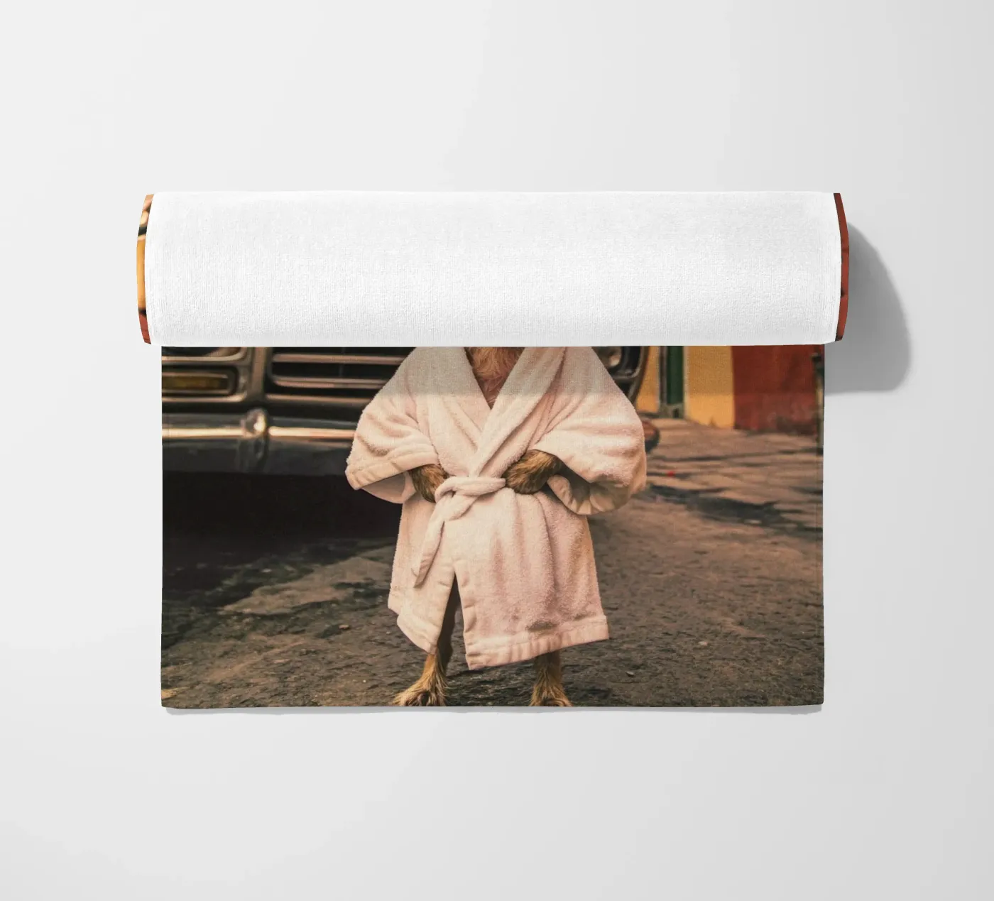 Axel strandhanddoek van Affiches Chien Originales – Dogland