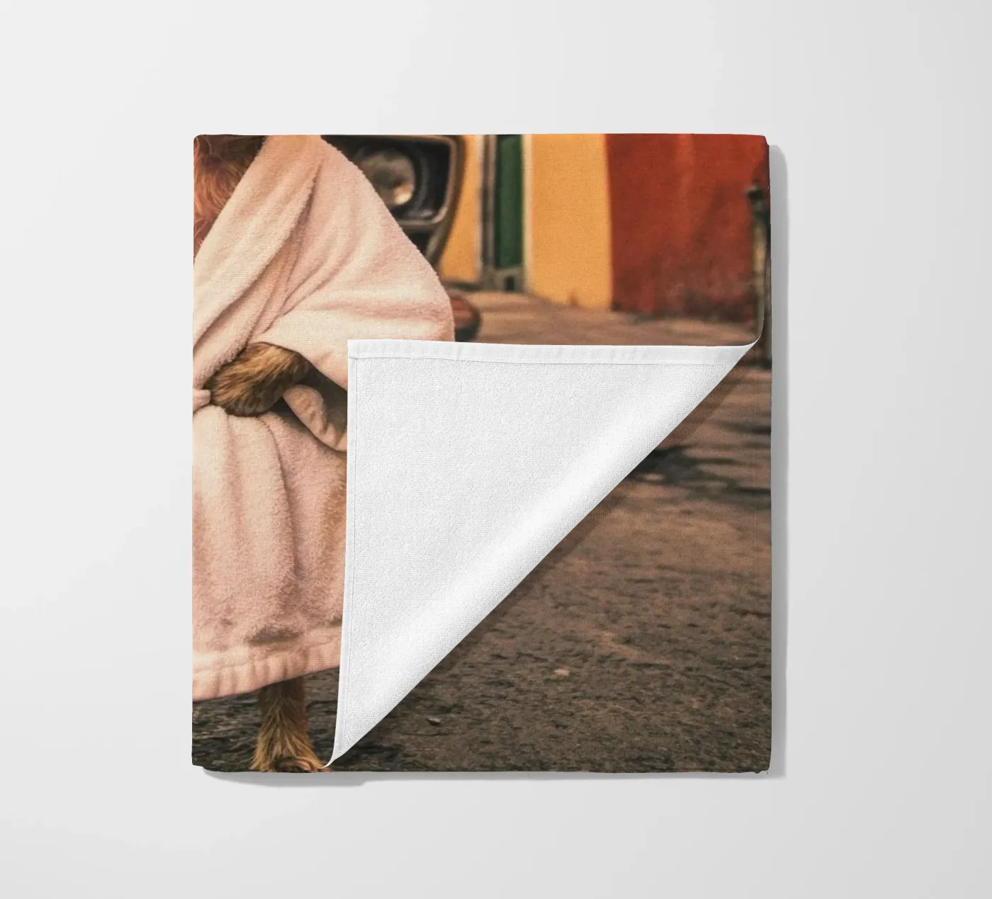 Axel strandhanddoek van Affiches Chien Originales – Dogland