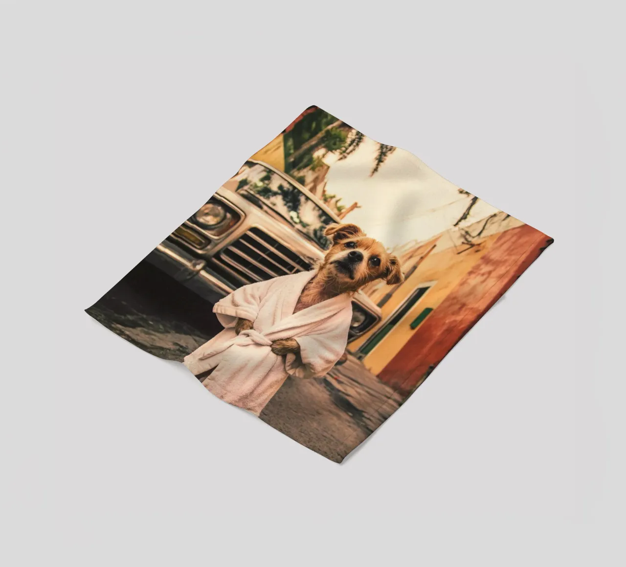 Axel Fleecedecke von Affiches Chien Originales – Dogland