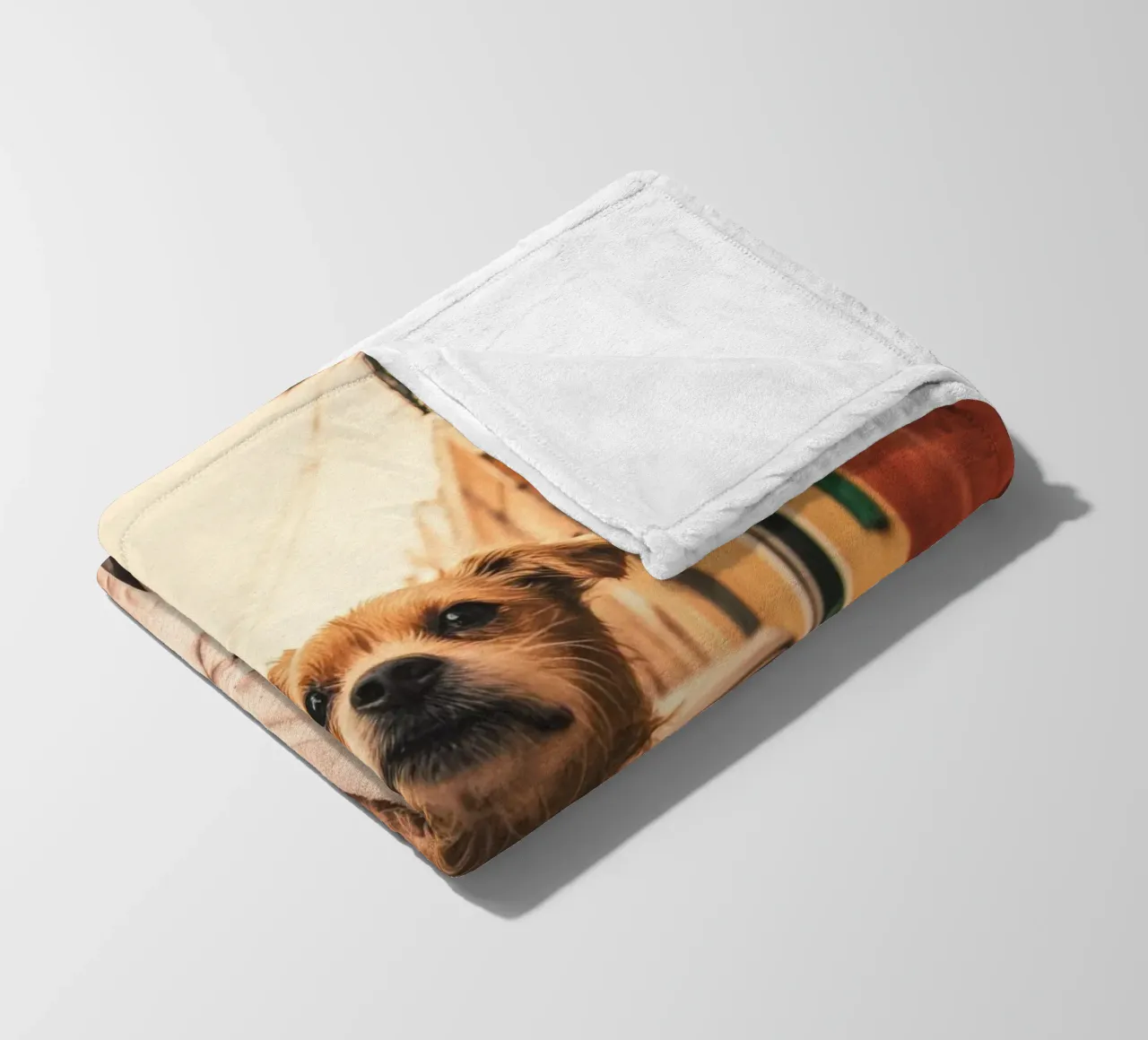 Axel Fleecedecke von Affiches Chien Originales – Dogland