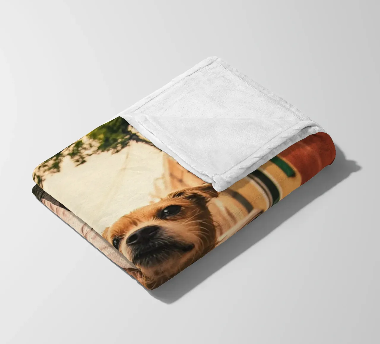 Axel Fleecedecke von Affiches Chien Originales – Dogland