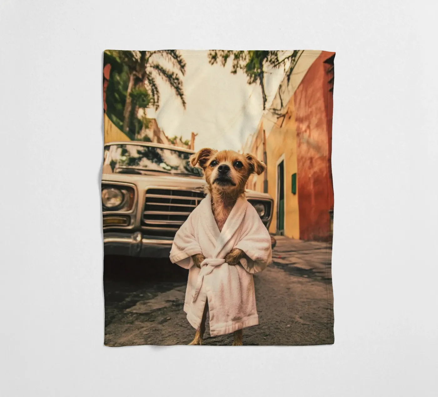 Axel plaid polaire de Affiches Chien Originales – Dogland