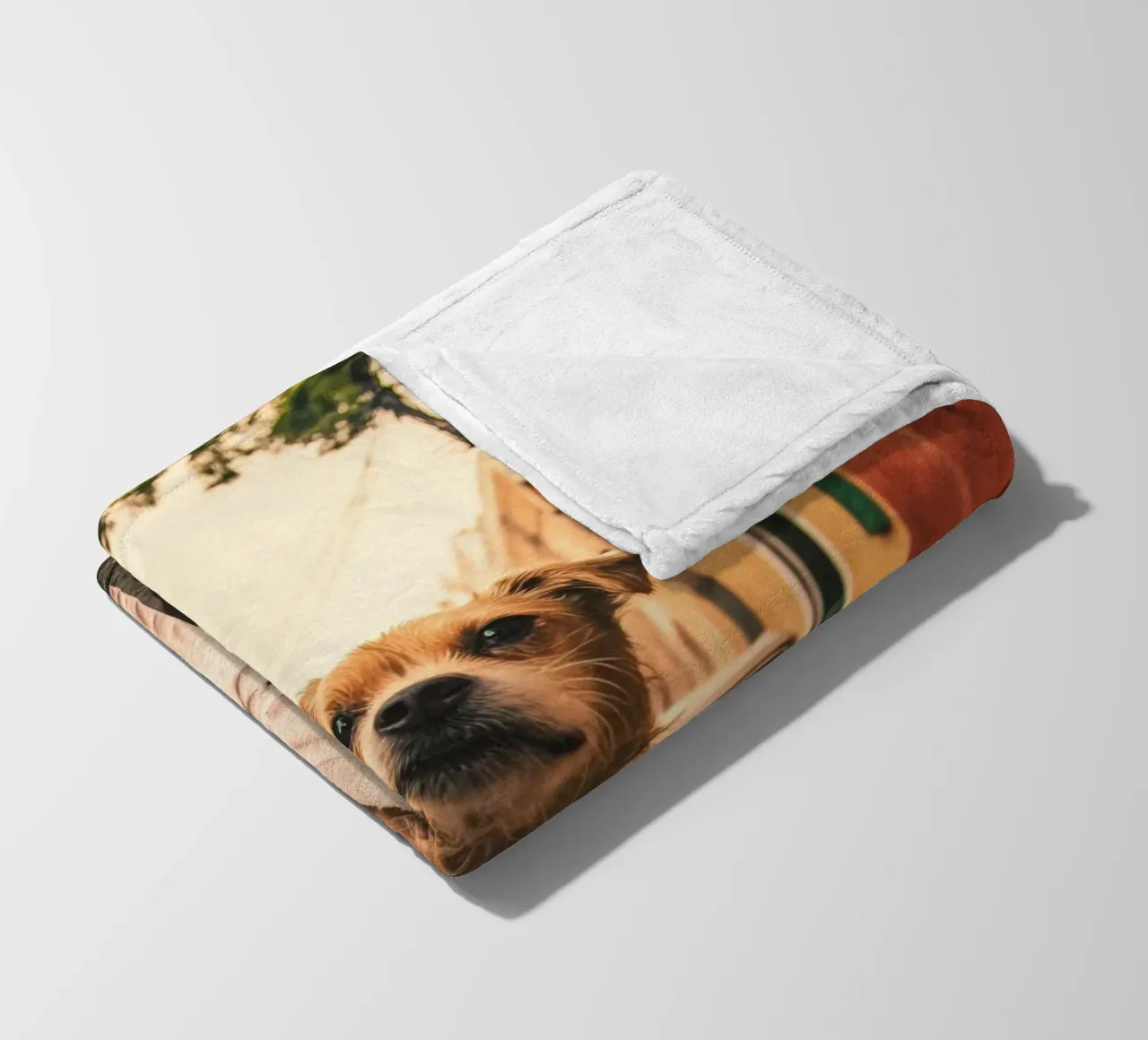 Axel Fleecedecke von Affiches Chien Originales – Dogland