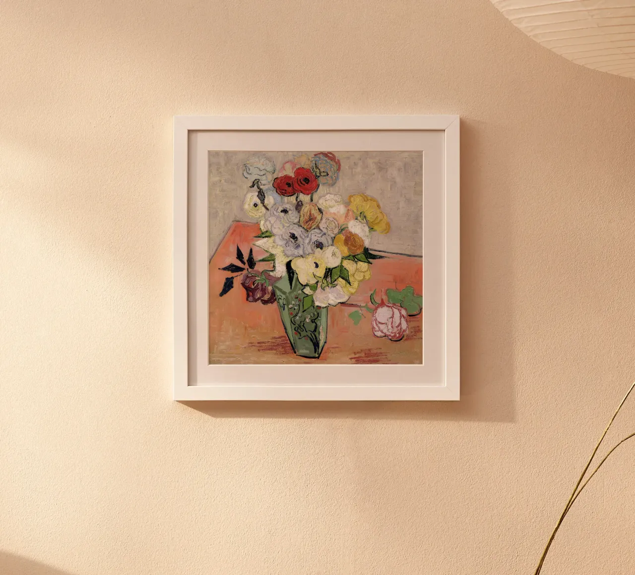 Rose e anemoni poster da Leahprint