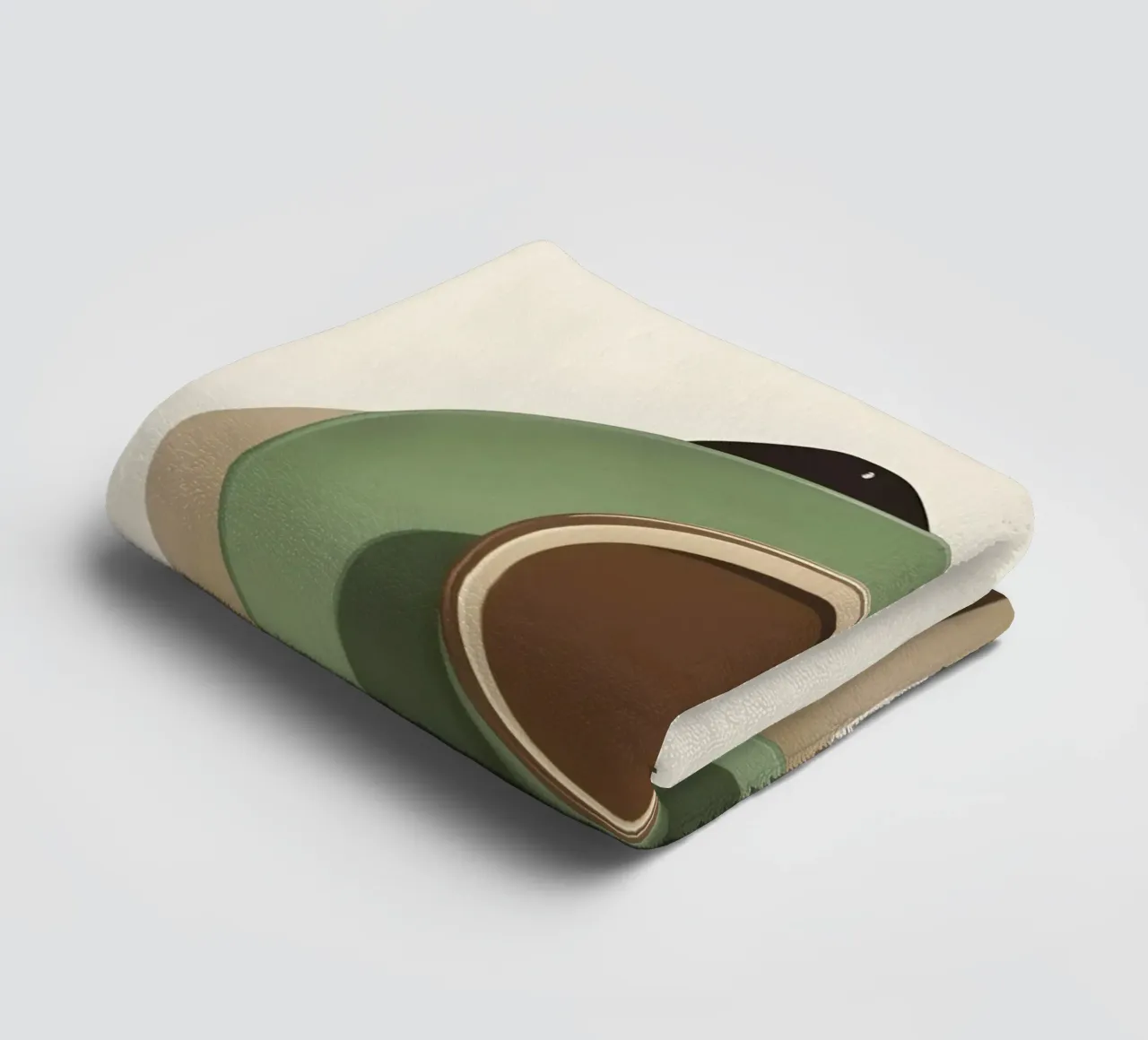 Moment café minimaliste avec une tasse vue d'oiseau serviette de bain de Trendy Vibes