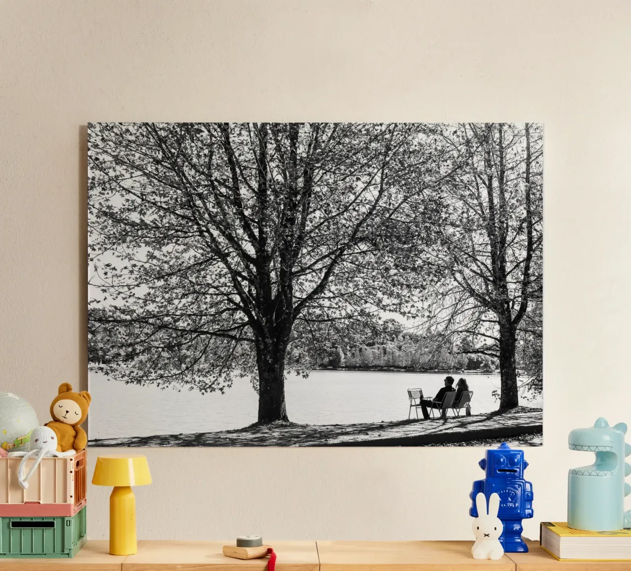 Lago #2 plexiglass da rafael campezato