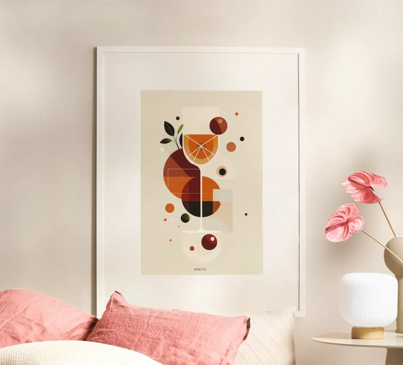 Geometric Spritz poster da Geometrica