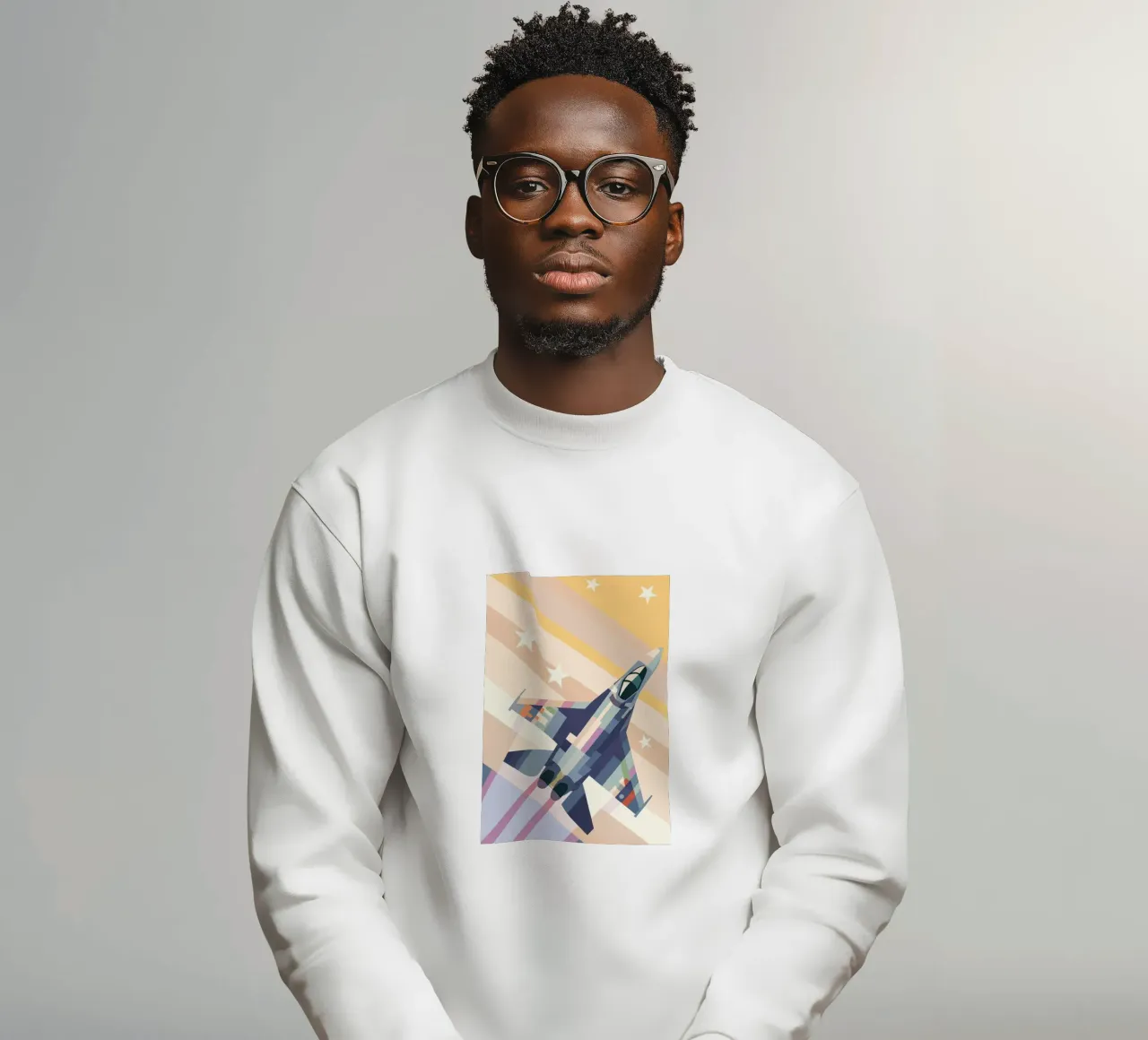 Jet da combattimento felpa da POLYGON SPECIAL