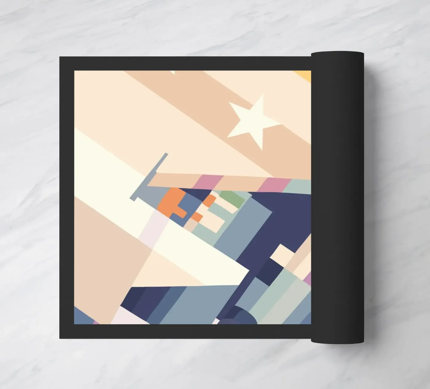 Fighter Jet doormat by POLYGON SPECIAL