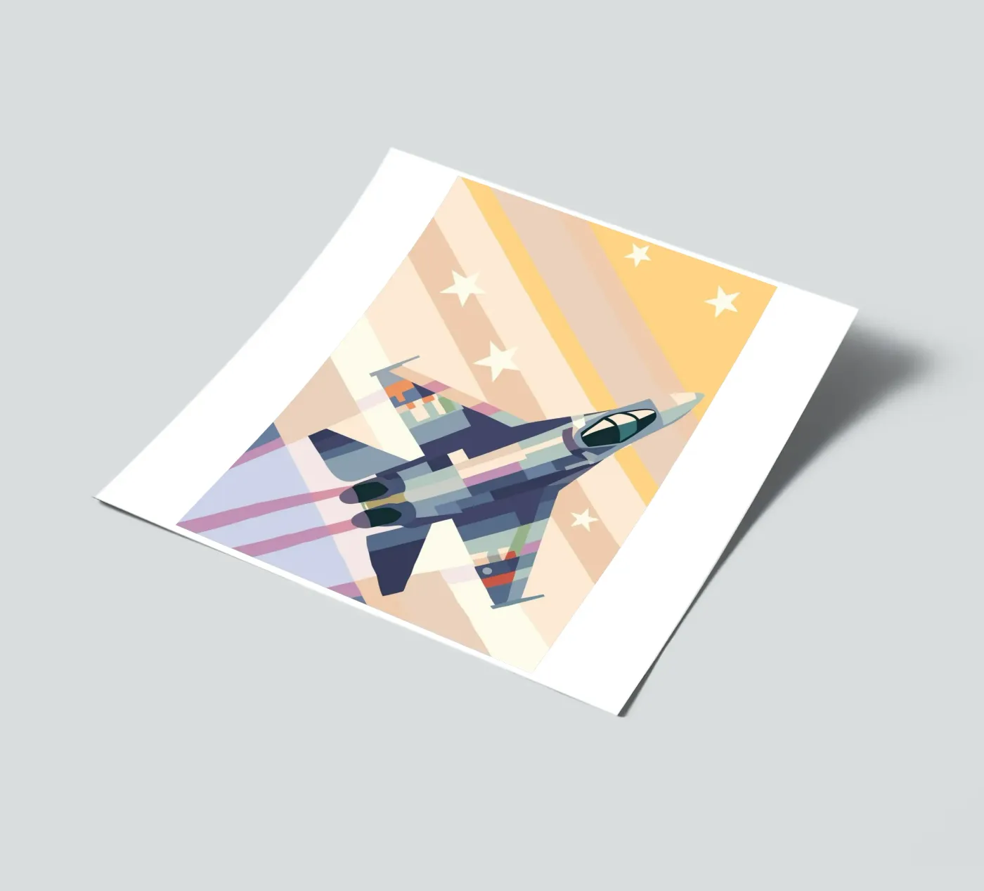Fighter Jet sticker sheet by POLYGON SPECIAL