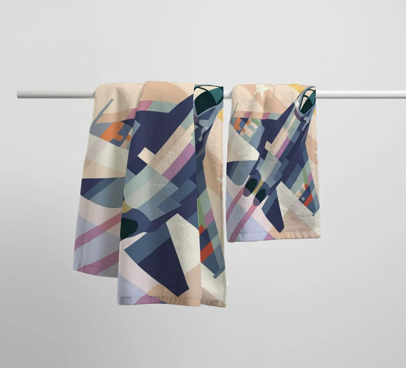 Fighter Jet towel by POLYGON SPECIAL