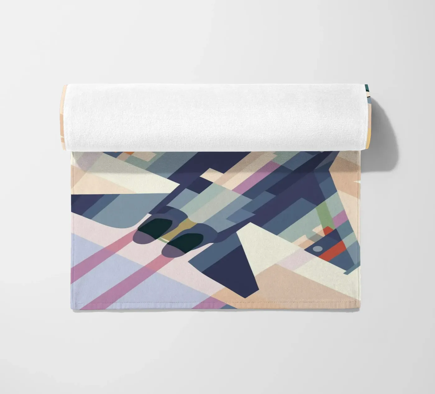Fighter Jet beach towel by POLYGON SPECIAL