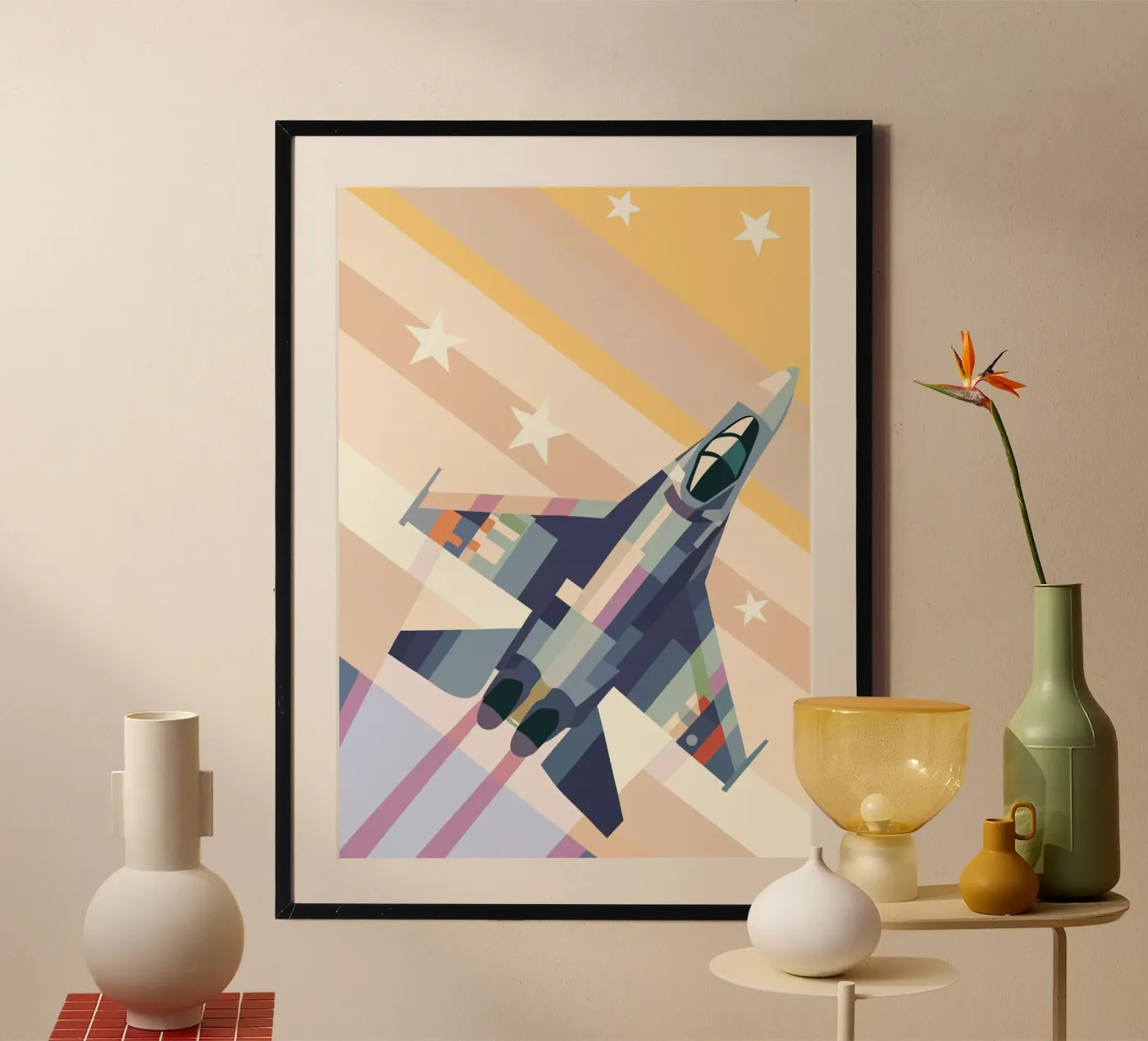 Fighter Jet poster by POLYGON SPECIAL