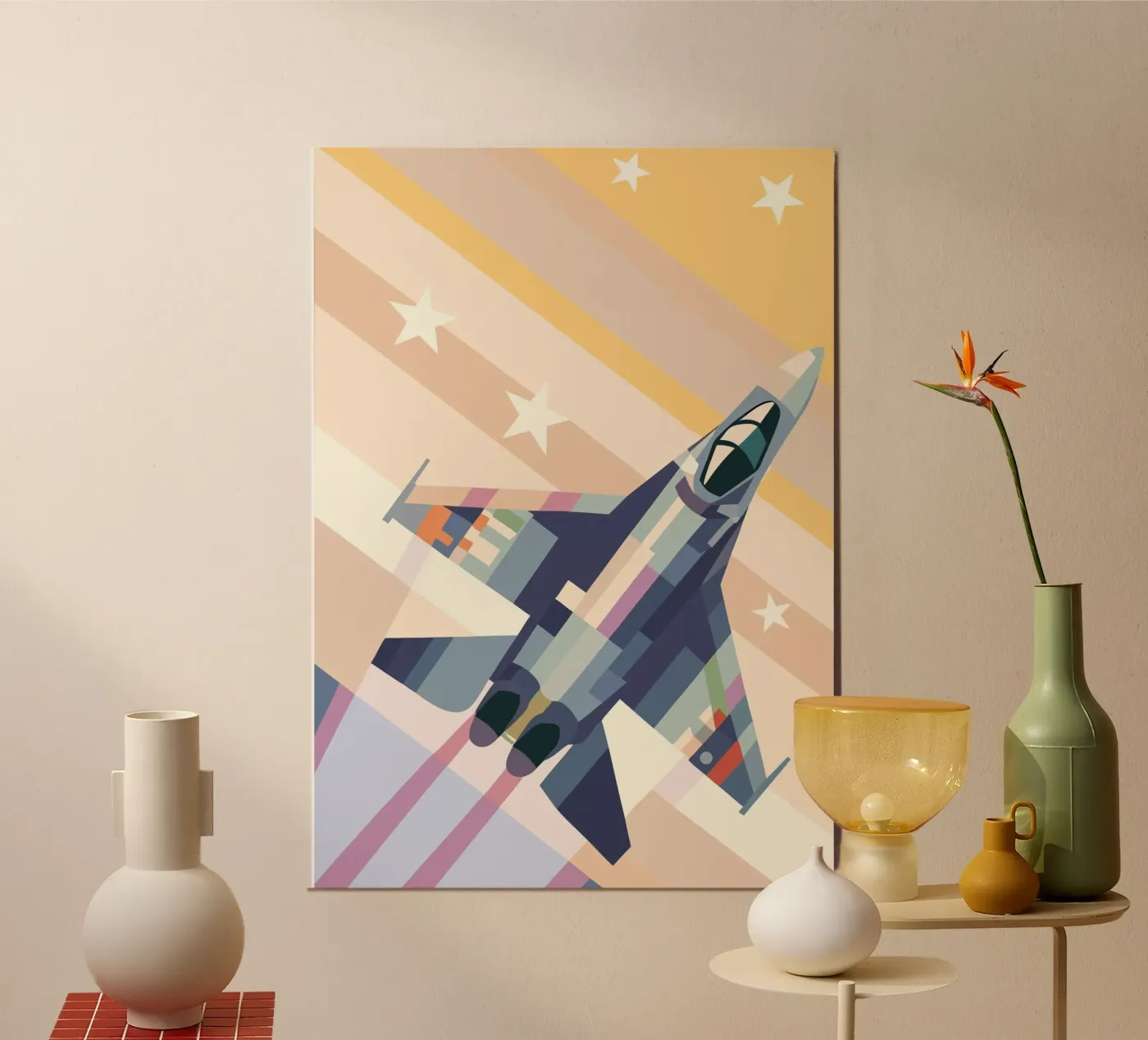 Fighter Jet poster by POLYGON SPECIAL