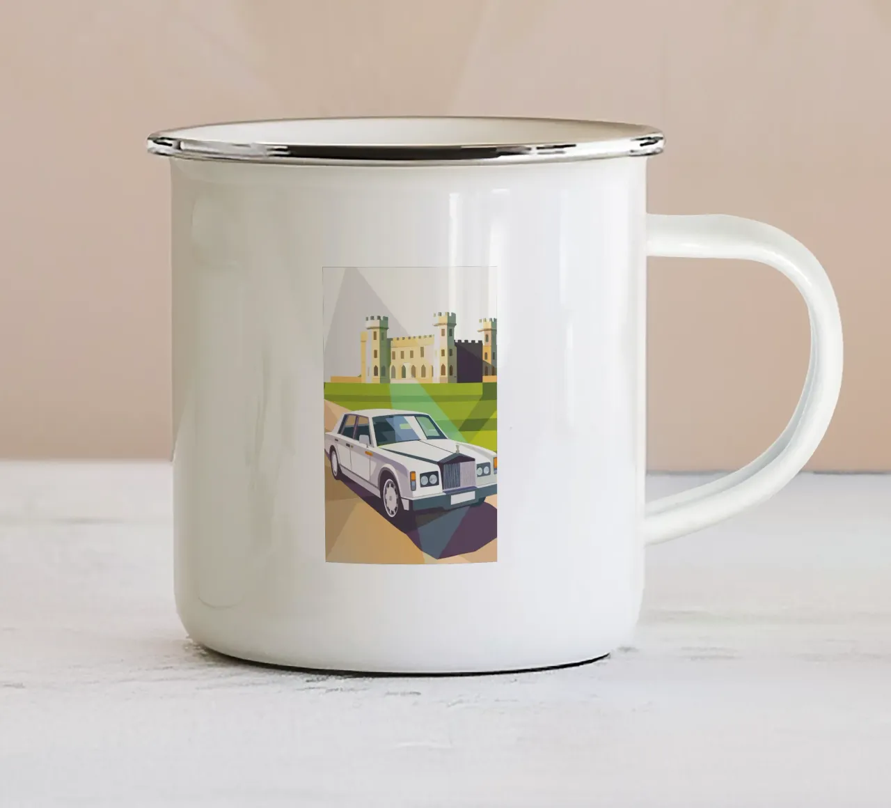 Auto di lusso tazza in smalto da POLYGON SPECIAL