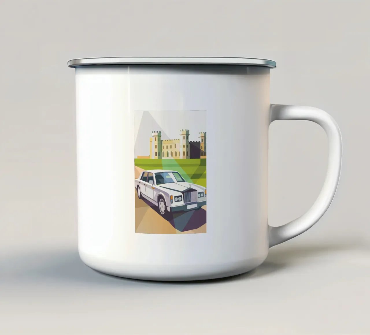 Auto di lusso tazza in smalto da POLYGON SPECIAL