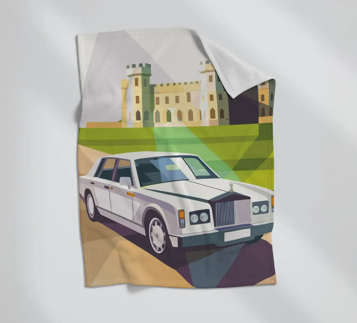 Luxusauto Fleecedecke von POLYGON SPECIAL