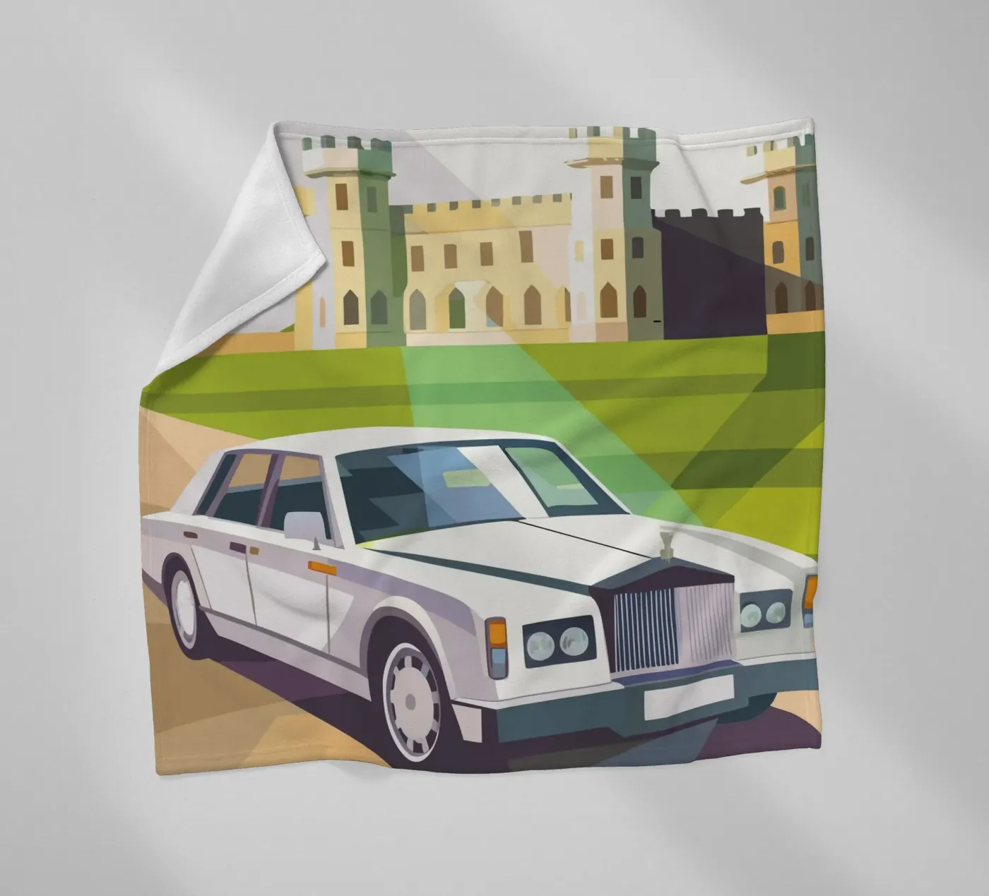 Luxusauto Fleecedecke von POLYGON SPECIAL