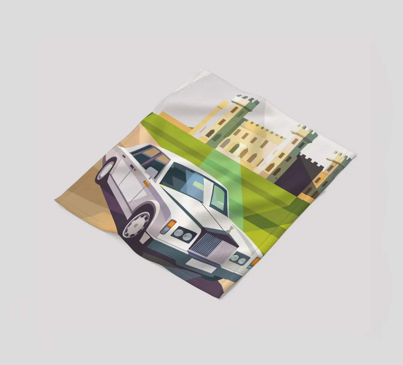 Luxusauto Fleecedecke von POLYGON SPECIAL