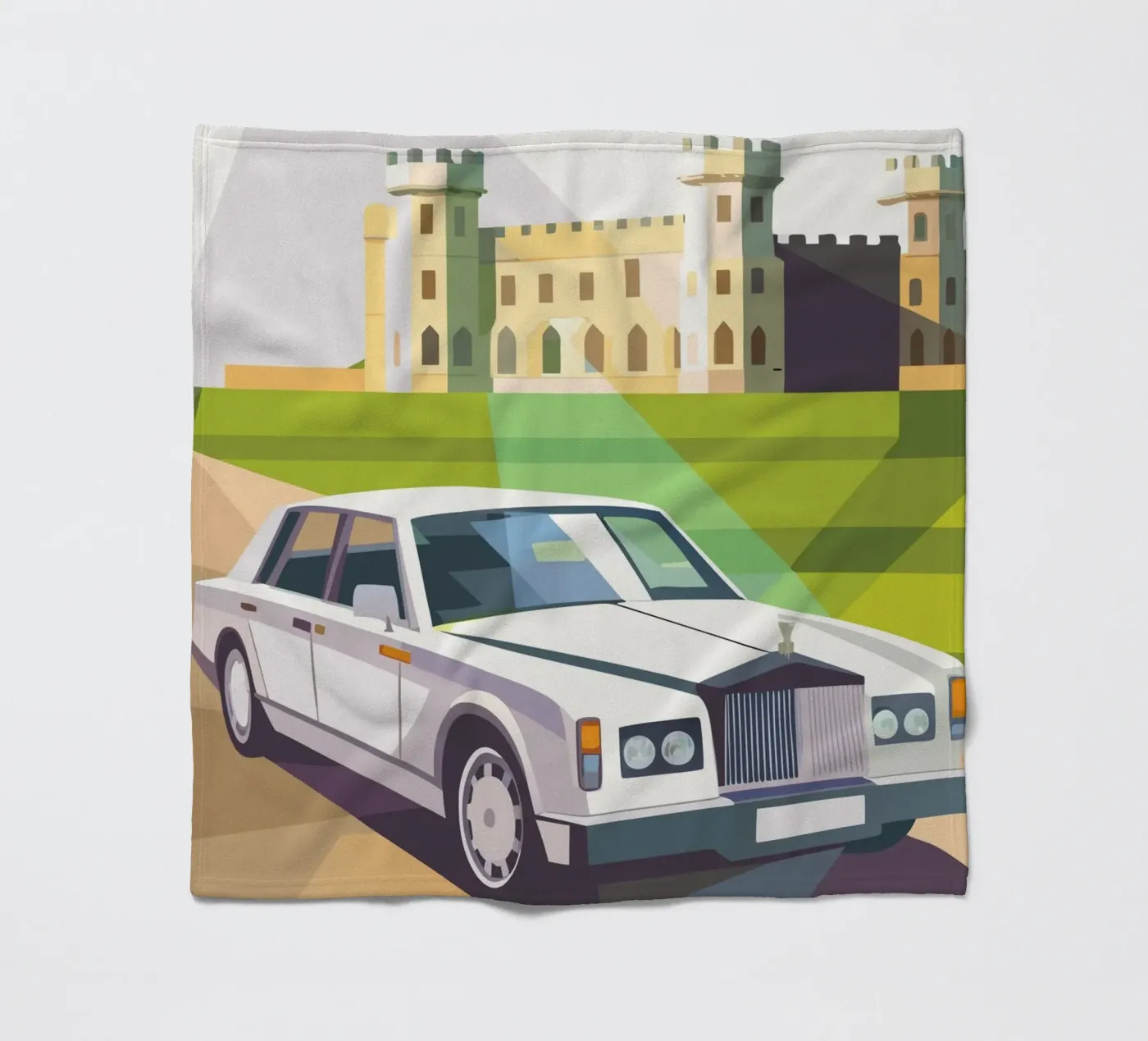 Luxusauto Fleecedecke von POLYGON SPECIAL