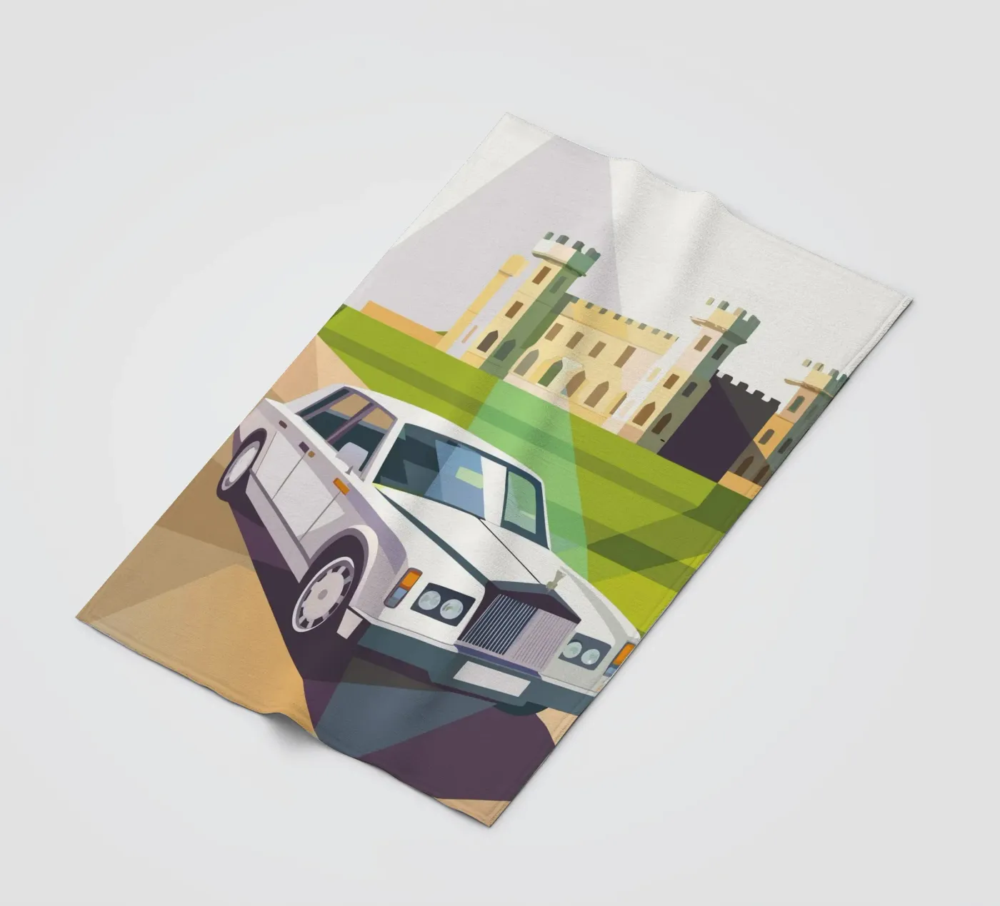 Luxusauto Fleecedecke von POLYGON SPECIAL