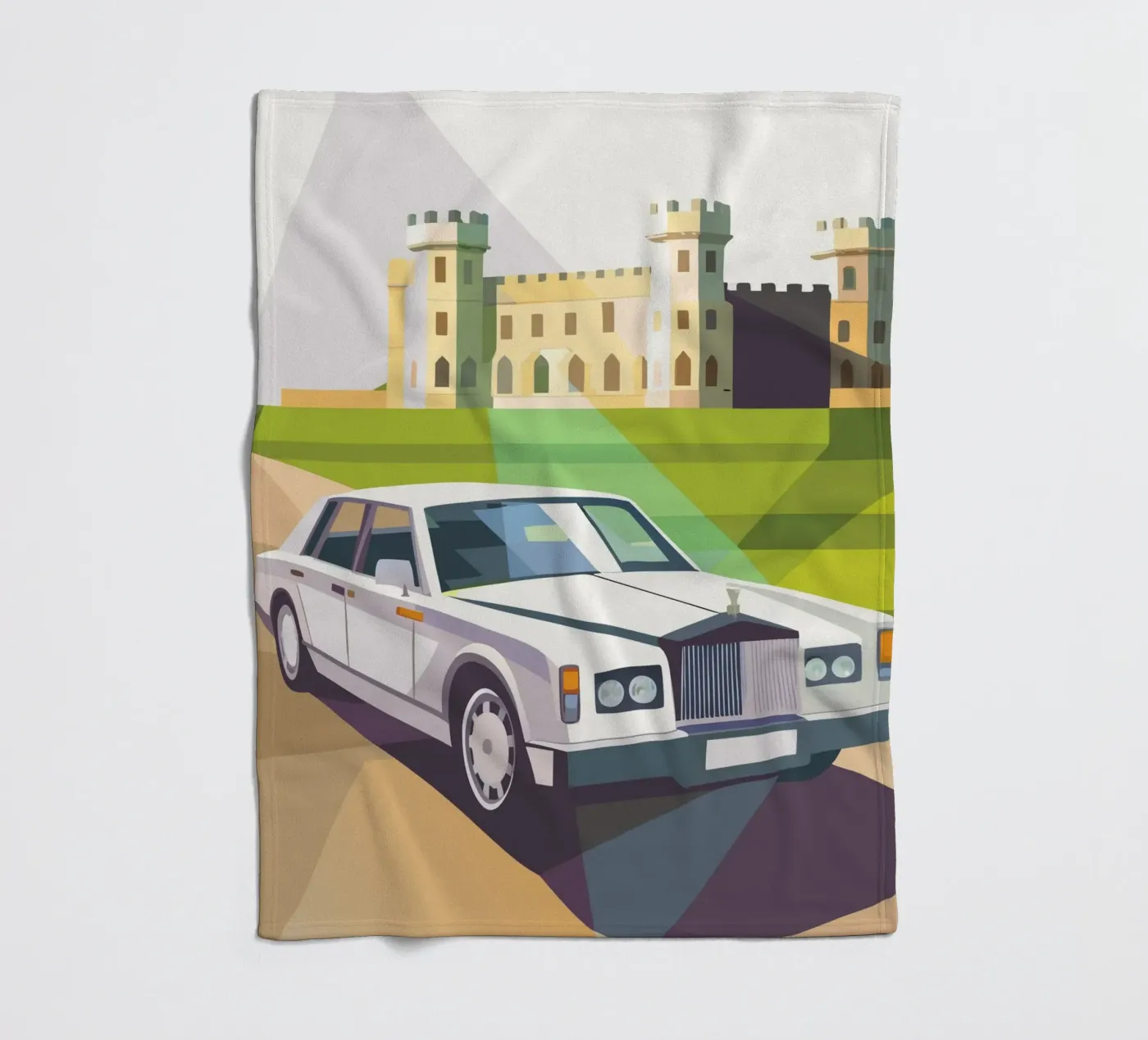 Luxusauto Fleecedecke von POLYGON SPECIAL