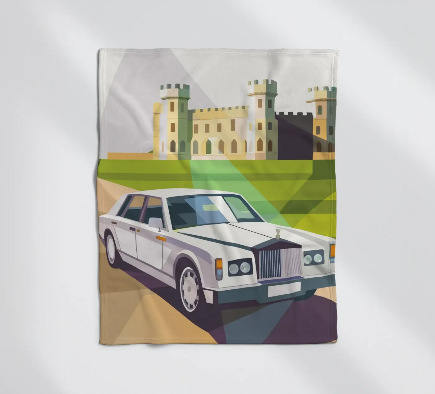 Luxusauto Fleecedecke von POLYGON SPECIAL