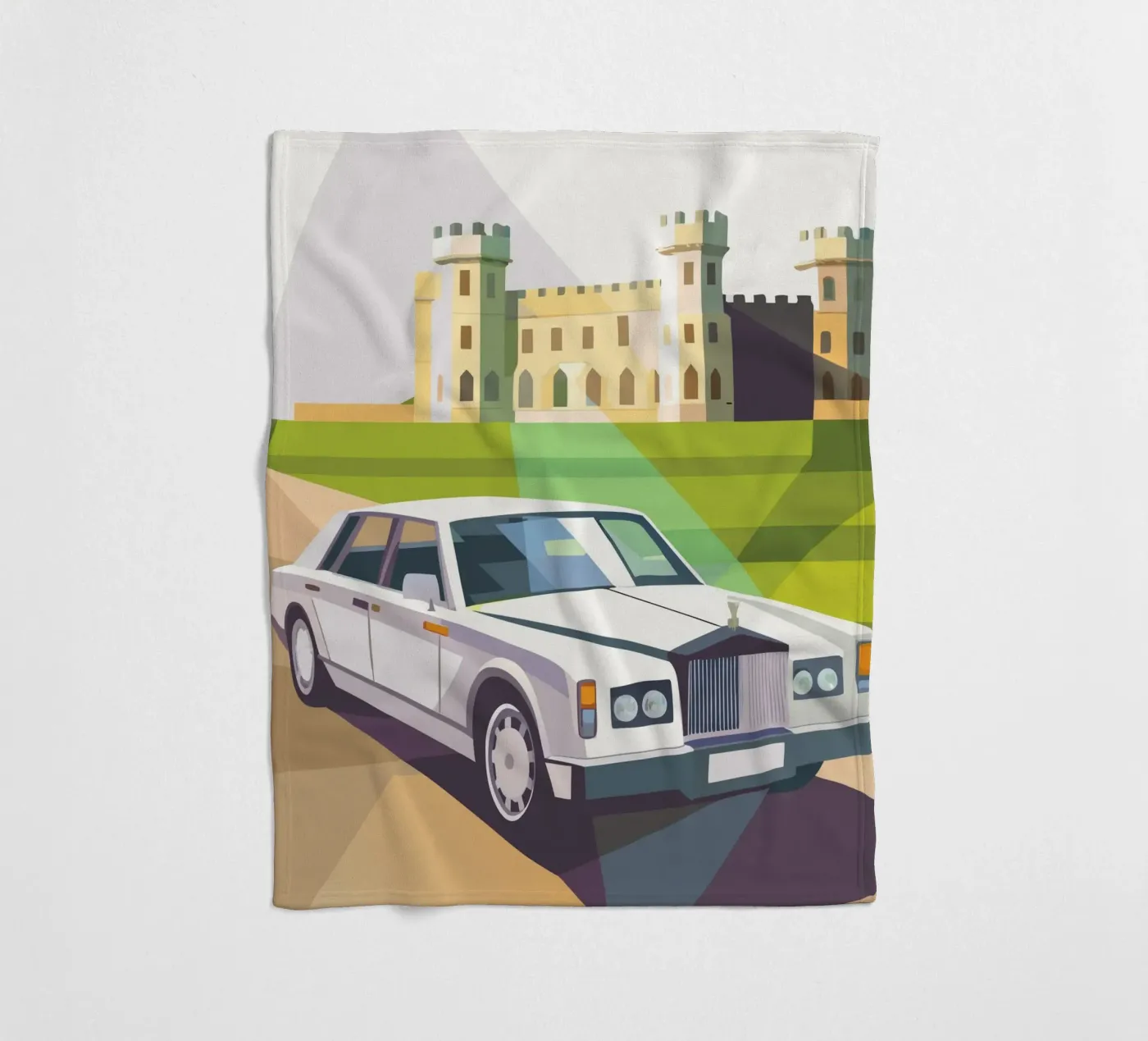 Luxusauto Fleecedecke von POLYGON SPECIAL