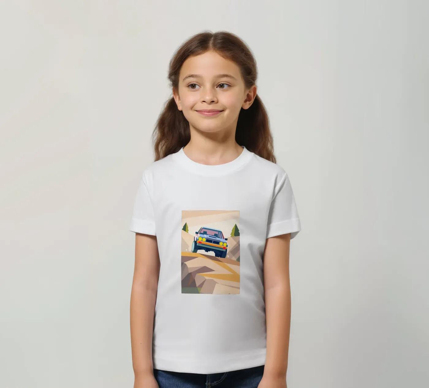Off-Road auto kinder t-shirt van POLYGON SPECIAL