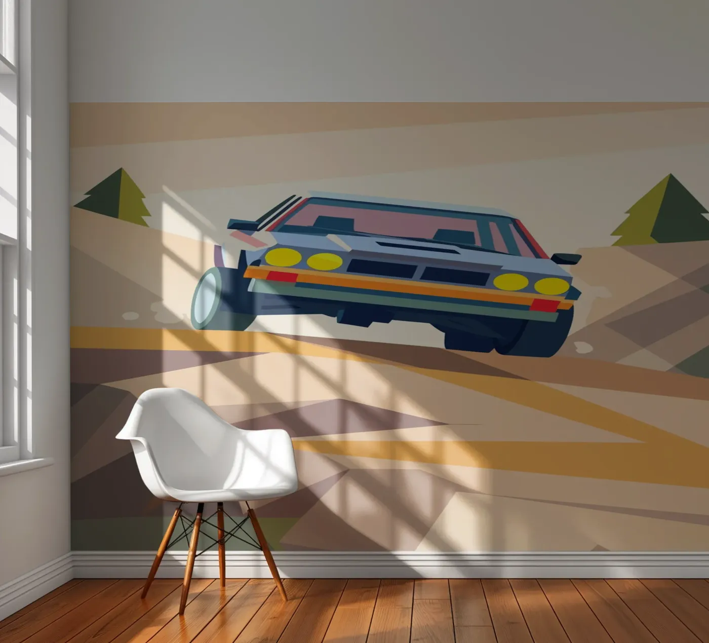 Off-Road auto fotobehang van POLYGON SPECIAL