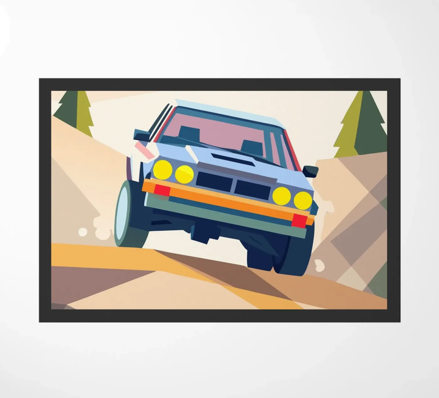 Off-Road Car doormat by POLYGON SPECIAL