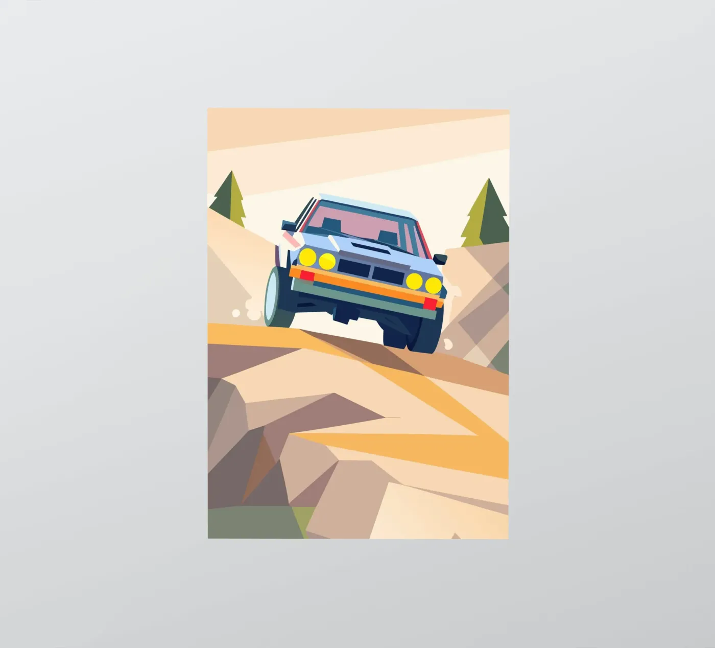 Off-Road auto sticker van POLYGON SPECIAL