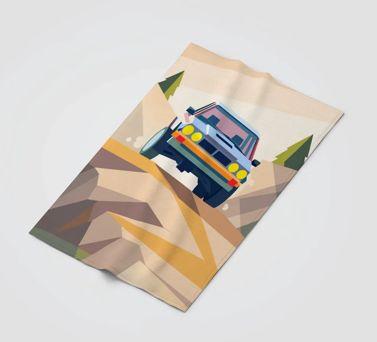 Off-Road auto fleecedeken van POLYGON SPECIAL