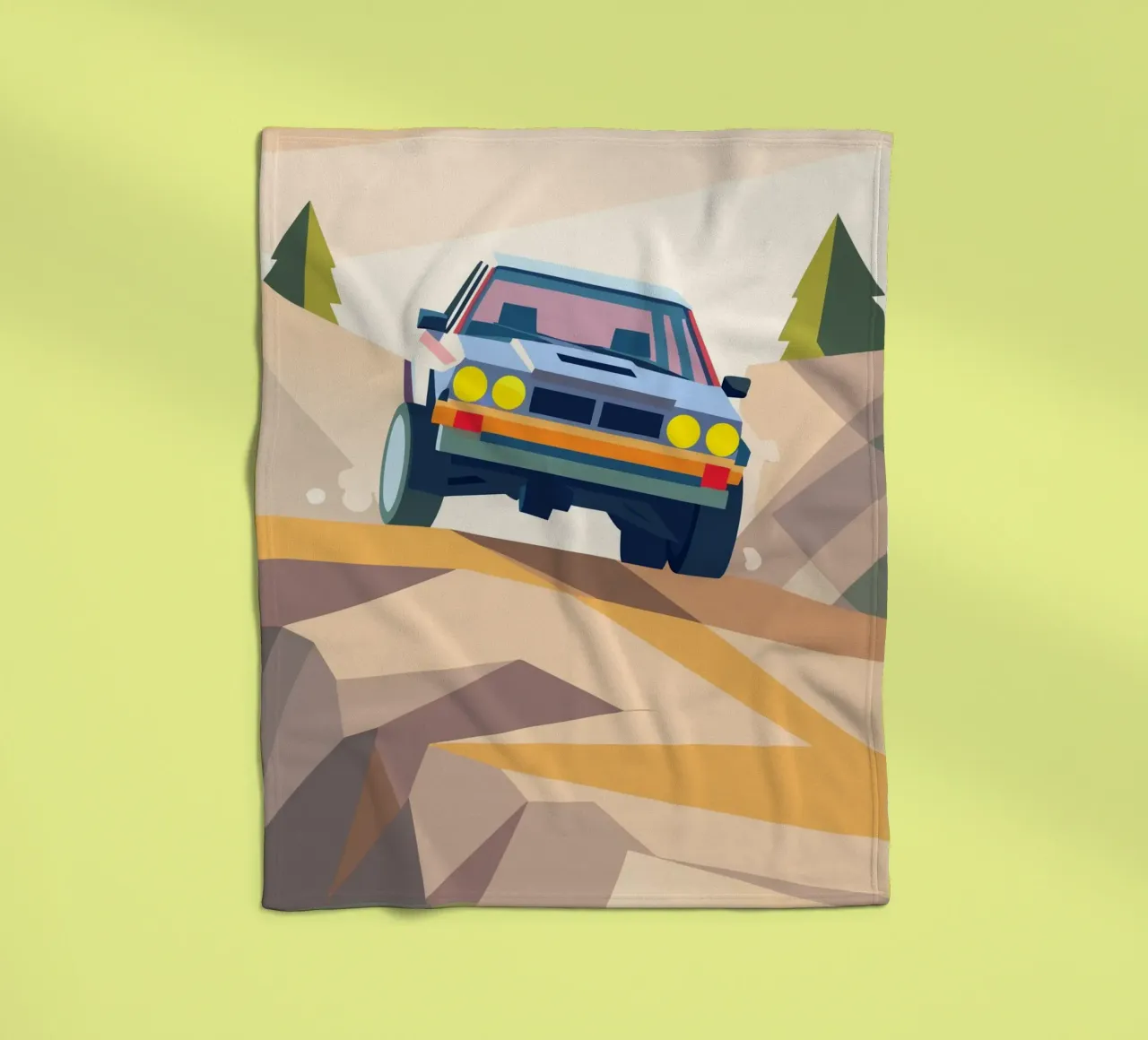 Off-Road auto fleecedeken van POLYGON SPECIAL