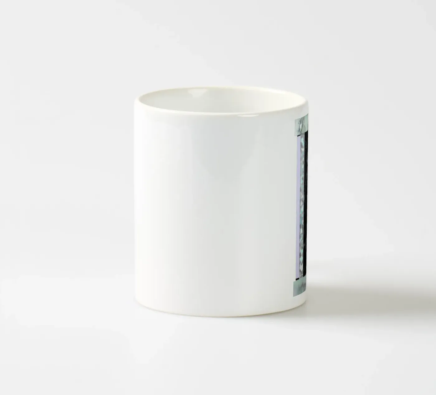 Knock Knock ceramic mug by Paperheartmixx