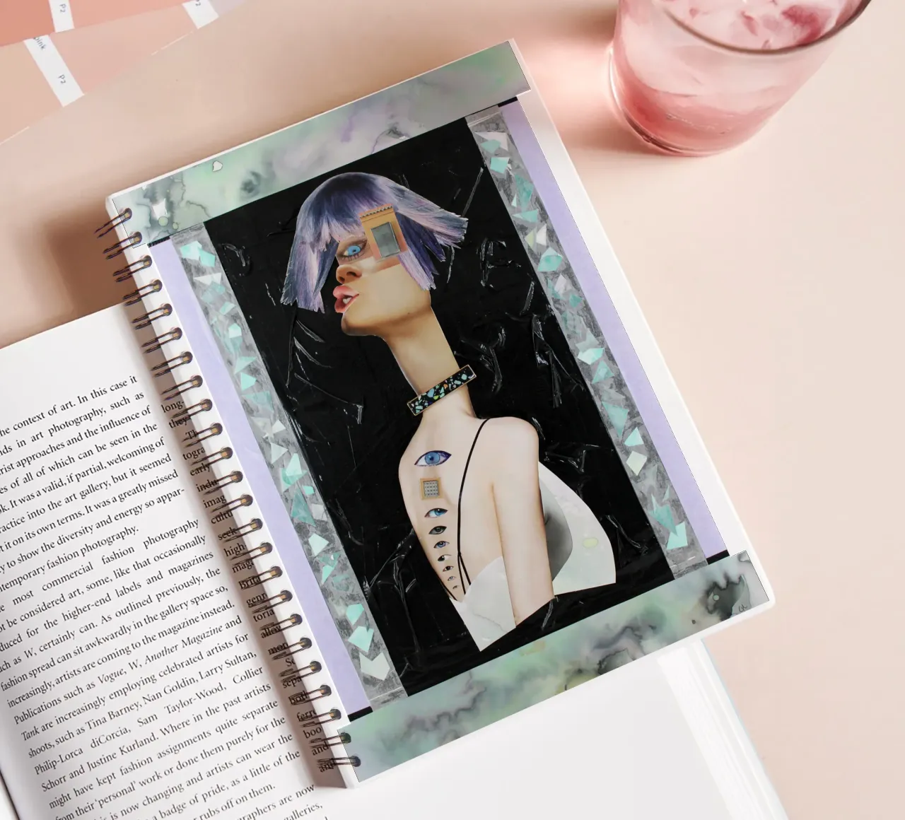 Knock Knock spiral notebook by Paperheartmixx