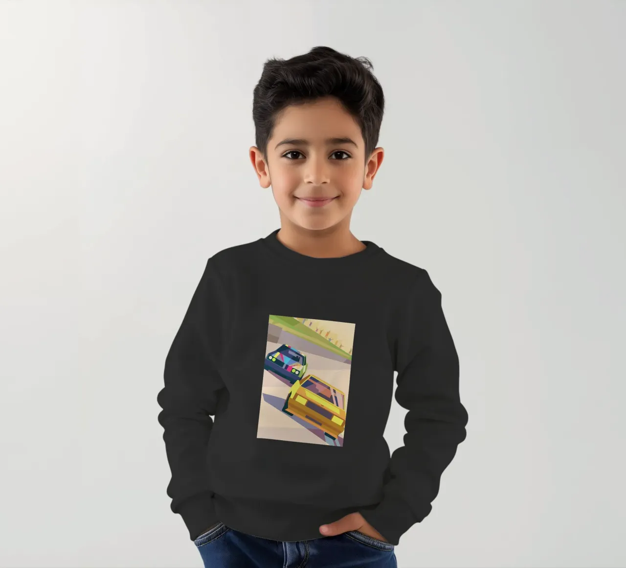 Auto da corsa felpa bambino da POLYGON SPECIAL