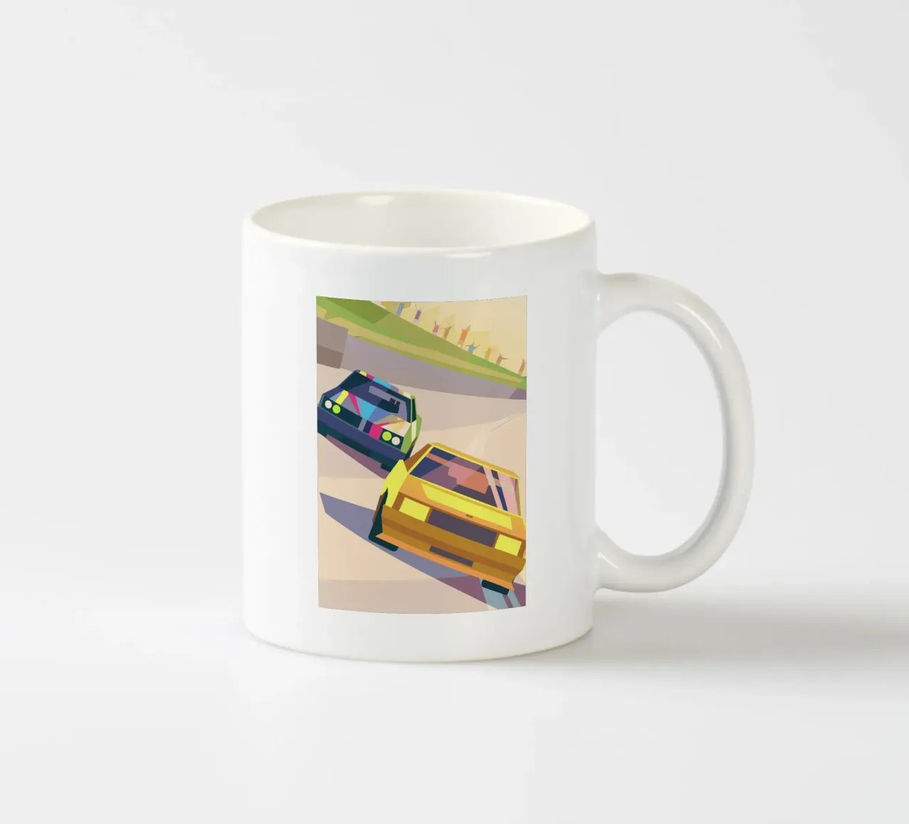 Auto da corsa tazza in ceramica da POLYGON SPECIAL